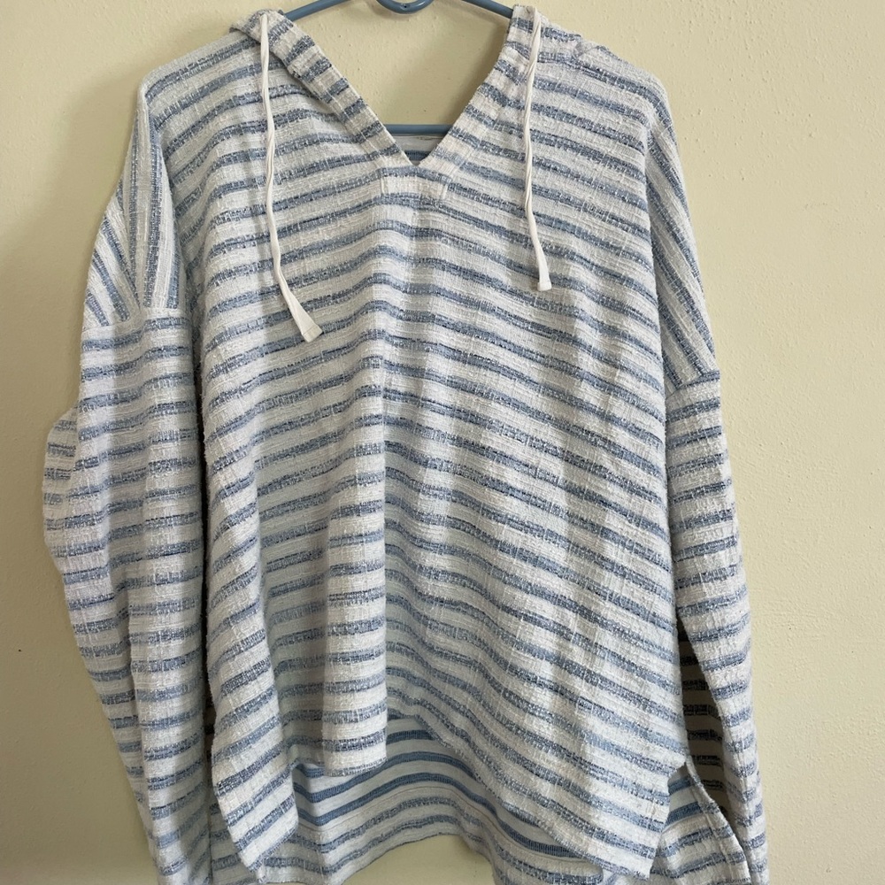 Lou & Grey for Loft Oversized Cropped Sweater